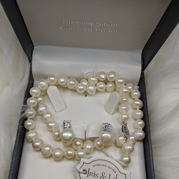 Cultured Pearl Necklace Earring | Poshmark
